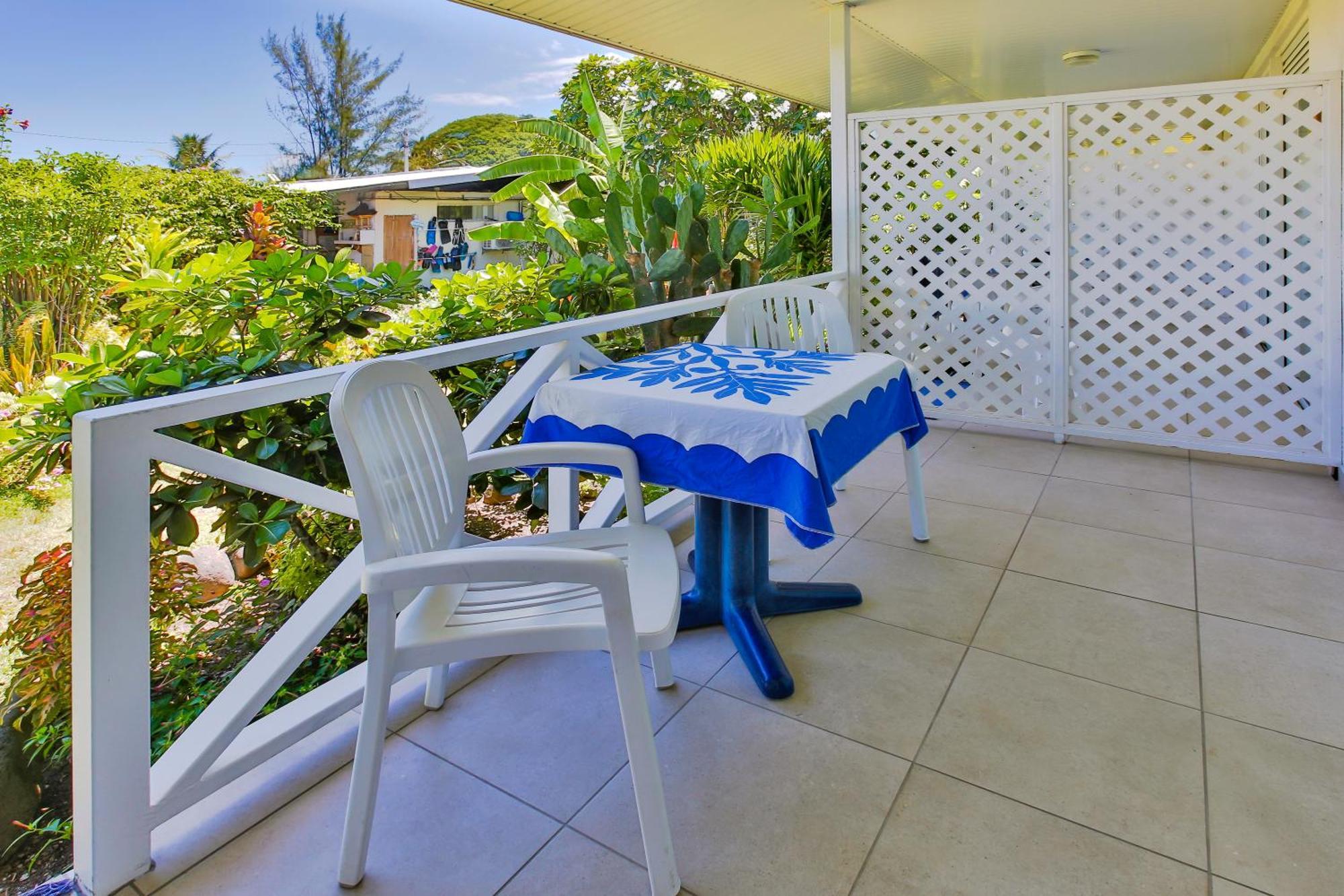 Pension De La Plage Punaauia  Exteriör bild